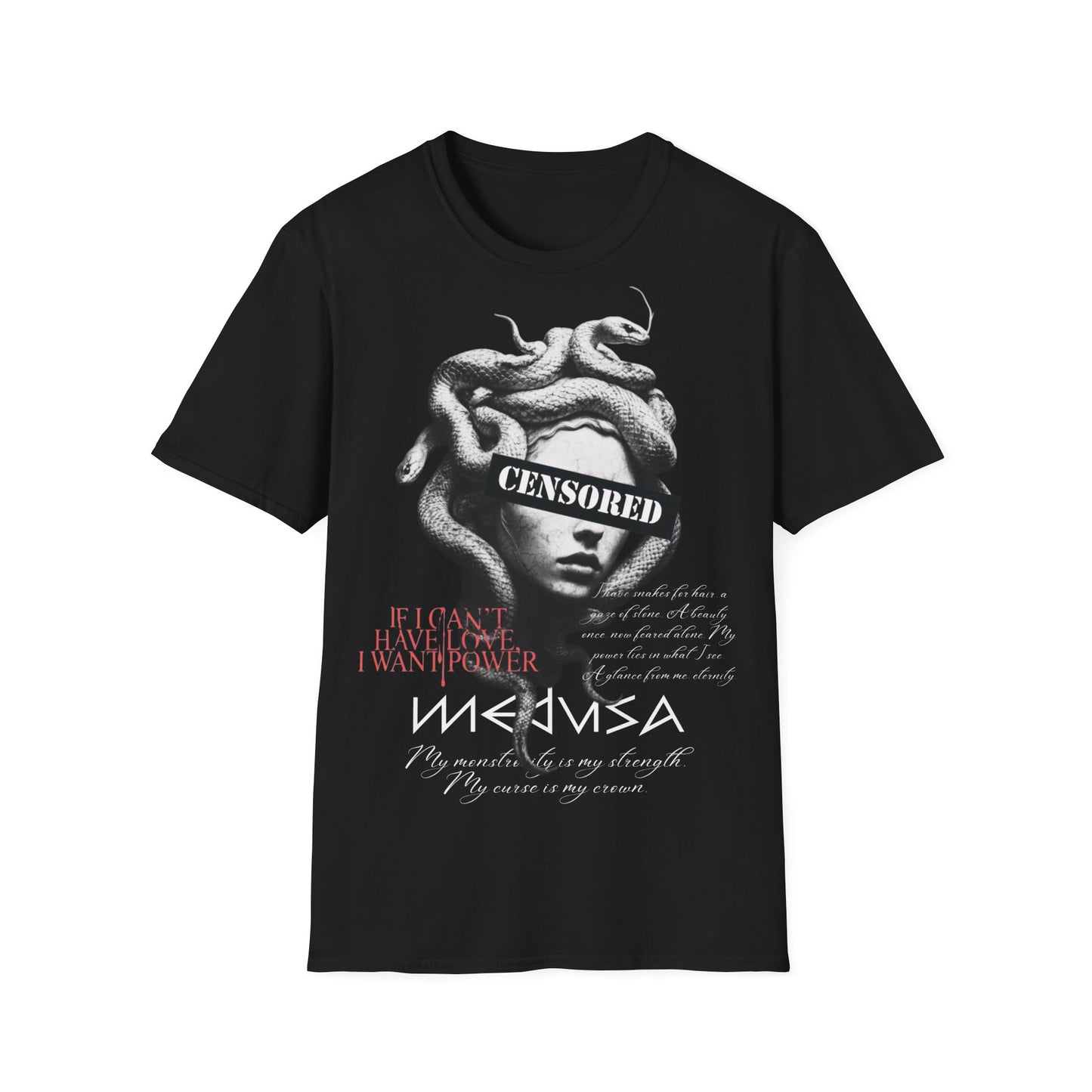 Medusa My Crown Is My Curse T-Shirt