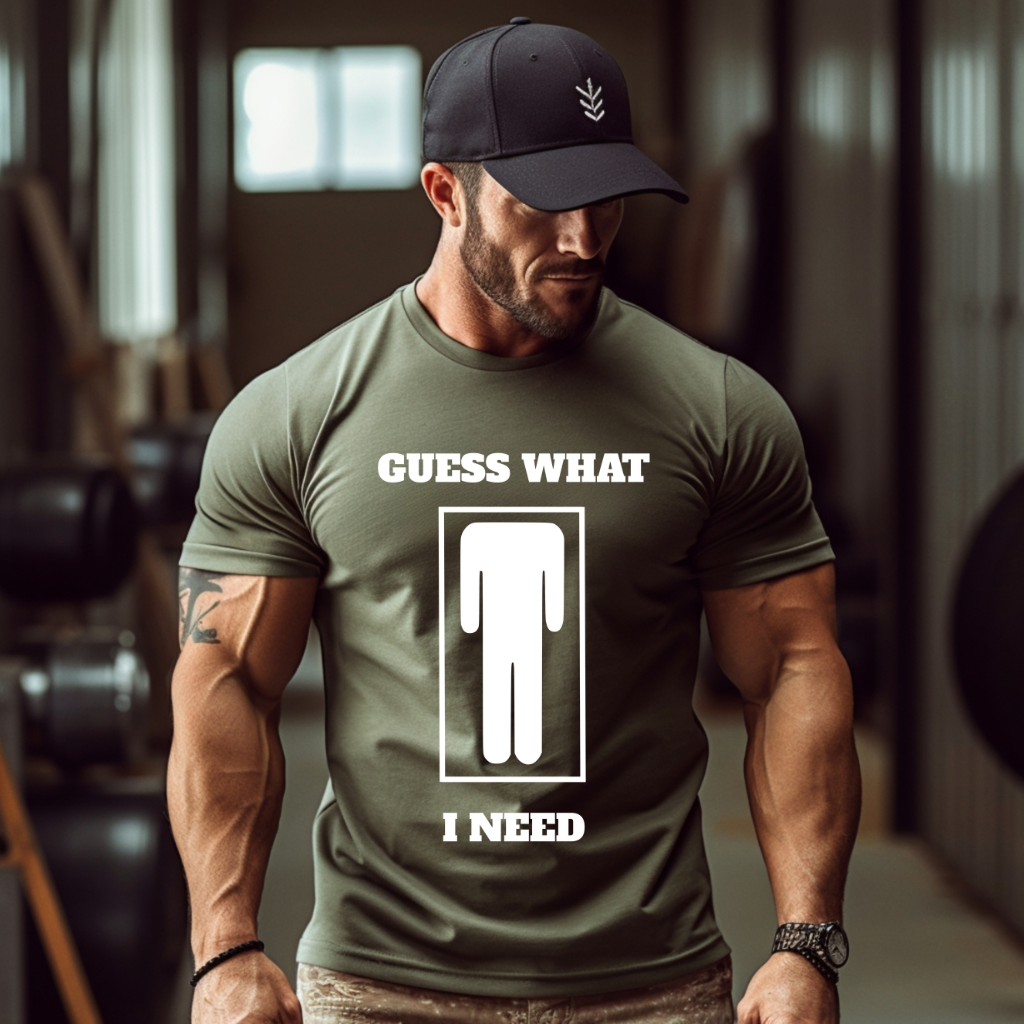 Guess What Men's T-Shirt